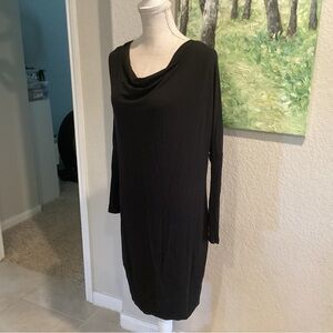 Tommy Bahama Black Long Sleeve Dress